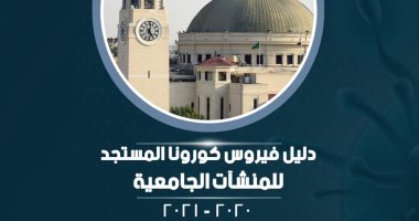 جامعة القاهرة تصدر دليلا جديدا للمنشآت الجامعية للتعامل مع الموجة الثانية لكورونا