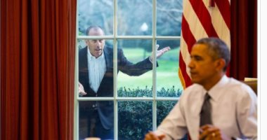 مصور البيت الأبيض السابق يسعيد ذكريات مواقف أوباما الكوميدية.. صورة