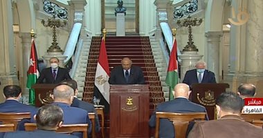 سامح شكرى: نستكمل جهودنا الدبلوماسية لإيجاد حل عادل للقضية الفلسطينية