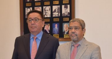 رئيس اتحاد الغرف يستقبل سفير كازاخستان لبحث العلاقات الاقتصادية الثنائية