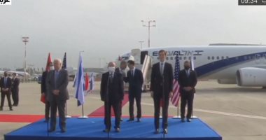 لحظة إقلاع أول طائرة إسرائيلية إلى المغرب على متنها وفد برئاسة كوشنر