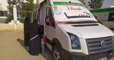 الكشف الطبى لـ371 مواطنا بقرية أبو منقار بالفرافرة ضمن مبادرة حياة كريمة