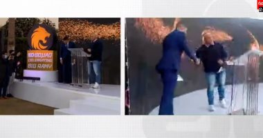 بيج رامى خلال مراسم تكريمه: ربنا يقدرنى وأسعدكم كمان وكمان.. فيديو