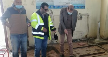 محافظ كفر الشيخ يوجه بسرعة إنهاء أعمال صيانة محطات مياه الشرب 