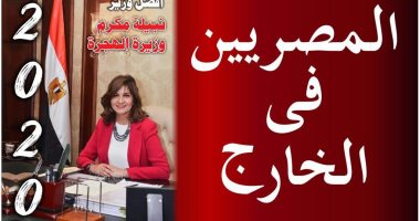 رموز الجاليات المصرية بالخارج يختارون وزيرة الهجرة شخصية العام لـ 2020