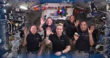 رواد الفضاء يحتفلون فى المحطة الدولية بعيد الميلاد