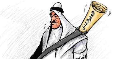 كاريكاتير كويتى .. عودة ابناء الكويت من الخارج فى عهدة مجلس الأمة وقانون العفو الشامل