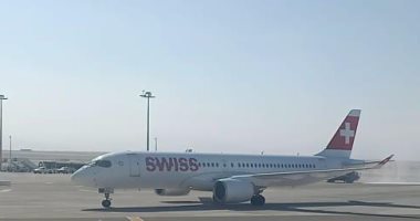  مطار الغردقة يستقبل أولى رحلات الخطوط السويسرية تقل 126 سائحا.. صور  