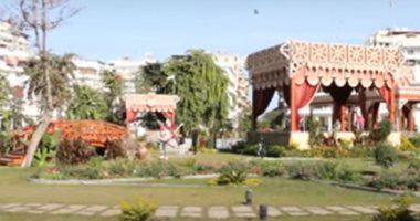 حديقة فريال.. الجمال يعود لمسرح حفل افتتاح قناة السويس القديمة.. فيديو