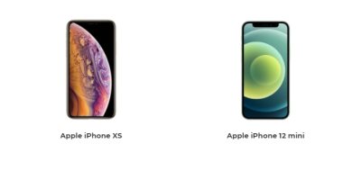 إيه الفرق..أبرز الاختلافات بين هاتفى iPhone 12 mini و iPhone XS 