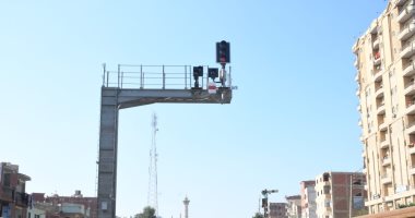 وزير النقل يعلن تشغيل برج أبو حماد ضمن تطوير سكة حديد بنها - بورسعيد.. صور