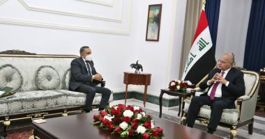الرئيس العراقى: حريصون على تعزيز عمل اللجنة المصرية – العراقية المشتركة.. فيديو