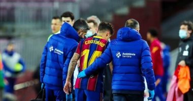 برشلونة يكشف تفاصيل إصابة فيليب كوتينيو واللاعب يخضع لعملية جراحية خلال أيام
