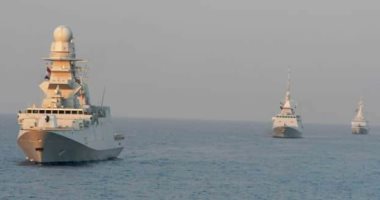 الفرقاطة "الجلالة" تصل قاعدة الإسكندرية وتنضم لأسطول القوات البحرية