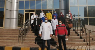 لجنة من وزارة الصحة تزور مستشفى عزل أسوان للتأكد من توافر الأكسجين