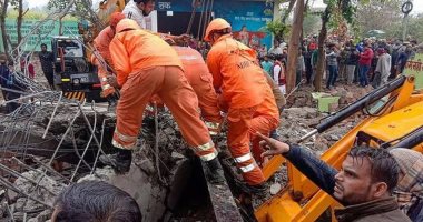 مصرع 3 وإصابة 4 أشخاص جراء انهيار جدار مصنع فى الهند