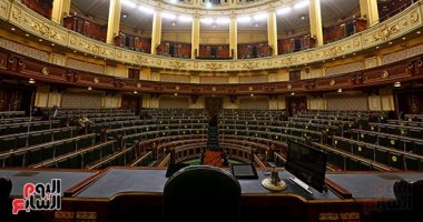 20 صورة تبرز تفاصيل قاعة مجلس النواب قبل انطلاقه يناير 2021