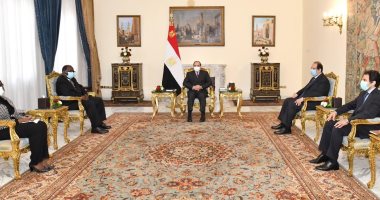 الرئيس السيسي يبحث التعاون الثنائى بين مصر وغانا فى مجالى التجارة والاستثمار