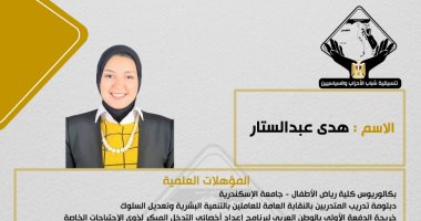 السيرة الذاتية للنائبة هدى عبد الستار المعينة بمجلس النواب