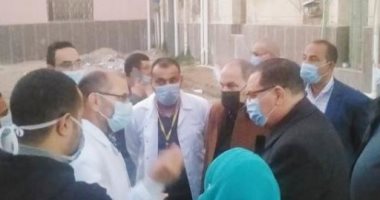 محافظ الشرقية يتفقد مستشفى ههيا بعد عودة عمل شبكه الغازات المعطلة