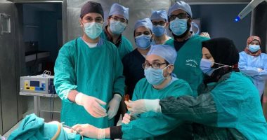جراحة نادرة لرضيع عمره 5 أيام مصاب بانسداد المرىء في جامعة طنطا