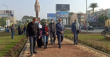 محافظ القاهرة يوجه بسرعة تطوير حديقة الجزيرة الوسطى بشارع صلاح سالم.. صور