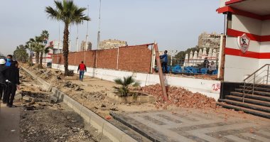 محافظة الجيزة توضح تفاصيل إزالة مخالفات نادى الزمالك النهرى