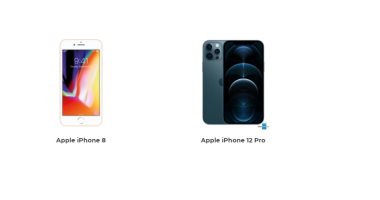 إيه الفرق.. اعرف الاختلافات بين هاتفى iPhone 12 Pro و iPhone 8