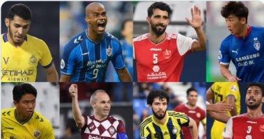 ثنائى النصر وأسطورة برشلونة ينافسون 12 لاعباً على الأفضل في آسيا