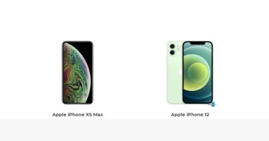 إيه الفرق؟.. أبرز الاختلافات بين هاتفى iPhone 12 و iPhone XS Max