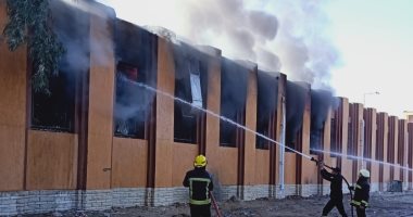 المعاينة الأولية لحريق مخزن وزارة الصحة: النيران التهمت أثاث ومعدات وأدوية