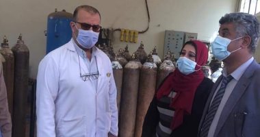 مدير مستشفيات المنوفية يتفقد أقسام العزل والإجراءات الاحترازية بمستشفى الشهداء