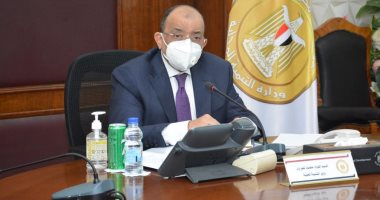 وزير التنمية المحلية يفتتح المرحلة الثانية من مشروع حماية طابا من السيول
