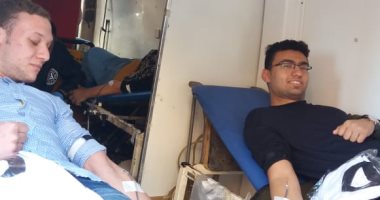 طلاب جامعة المنوفية ينظمون مهرجانا سنويا للتبرع بالدم