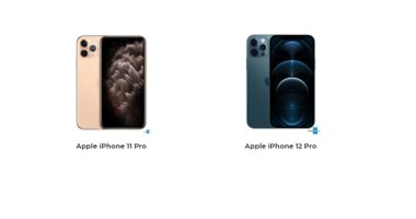 إيه الفرق؟.. أبرز الاختلافات بين هاتفى iPhone 12 Pro وiPhone 11 Pro