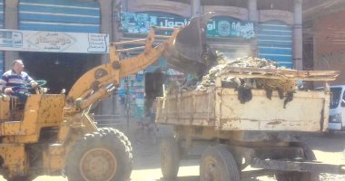 حملات نظافة ورفع القمامة والمخلفـات بشوارع مدن محافظة الغربية
