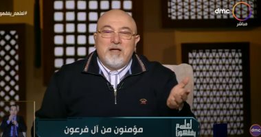 خالد الجندى لـ"نبيل الحلفاوى": أنا مش جاهل يا قبطان والفراعنة ليسوا القدماء المصريين