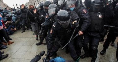 روسيا تعتقل 2131 شخصا في احتجاجات مؤيدة للمعارض نافالني.. صور 