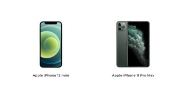 إيه الفرق؟.. اعرف أبرز الاختلافات بين هاتفى iphone 12 mini و iPhone 11 Pro Max