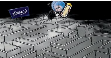 كاريكاتير الشرق الأوسط.. توزيع لقاح كورونا على المقابر