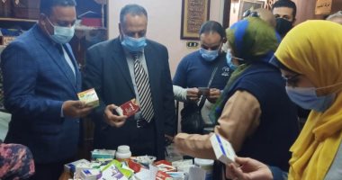 محافظ أسيوط: حملة على الصيدليات والمستلزمات الطبية بأحياء شرق وغرب