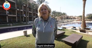 رئيسة بعثة منتخب النرويج بكأس العالم لكرة اليد: سعداء بوجودنا بمصر .. فيديو
