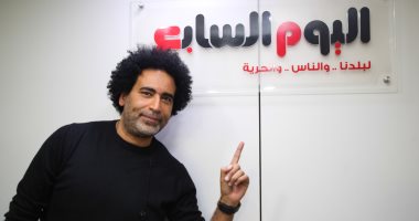 مصطفى شوقى يحتفل بأغنيته الجديدة "يا سمرا" فى اليوم السابع.. صور