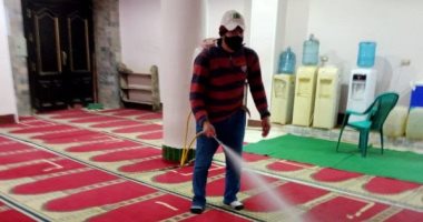 مديرية أوقاف الجيزة تواصل حملتها  لنظافة وتعقيم المساجد التابعة لها