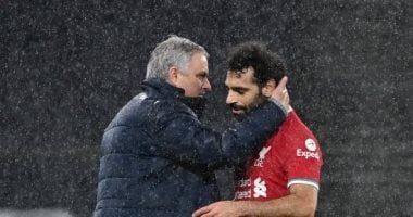 محمد صلاح ومورينيو