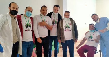 شباب الحامولى يطلقون حملة التبرع بالدم لصالح مستشفيات الفيوم.. صور