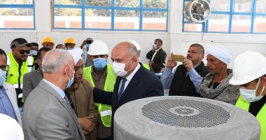 محافظ قنا يشهد الافتتاح التجريبي لمشروع الصرف الصحي لمدينة قفط