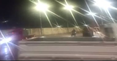 هطول أمطار ثلجية على محافظة الشرقية.. فيديو