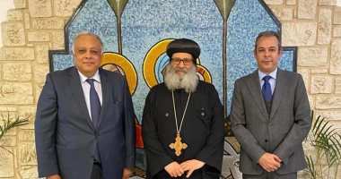 أسقف جنوب فرنسا يستقبل مندوب مصر لدى الأمم المتحدة الجديد
