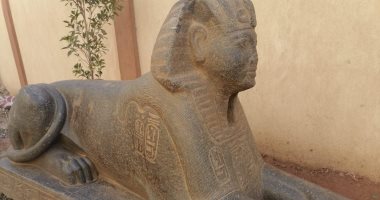 الآثار تبحث نقل تمثال الإسماعيلية "شبيه أبو الهول" إلى المتحف الكبير.. صور
